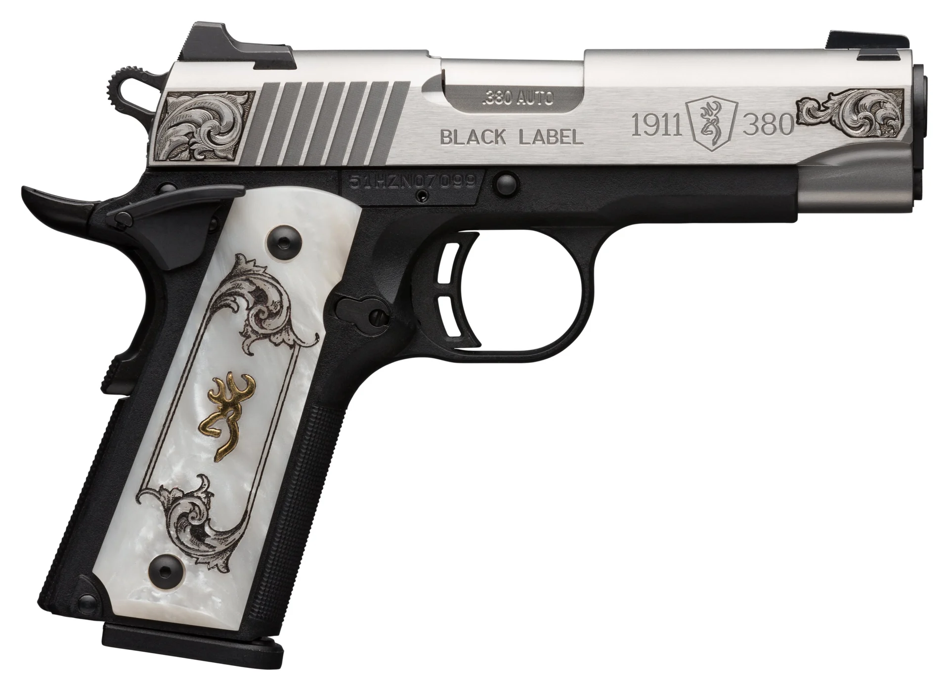 BROWNING 1911-380 BL 380ACP 3.6" ENGR #