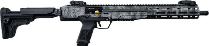 LC Carbine 45 ACP 16.25" Frazzled Slvr 13-rd TALO