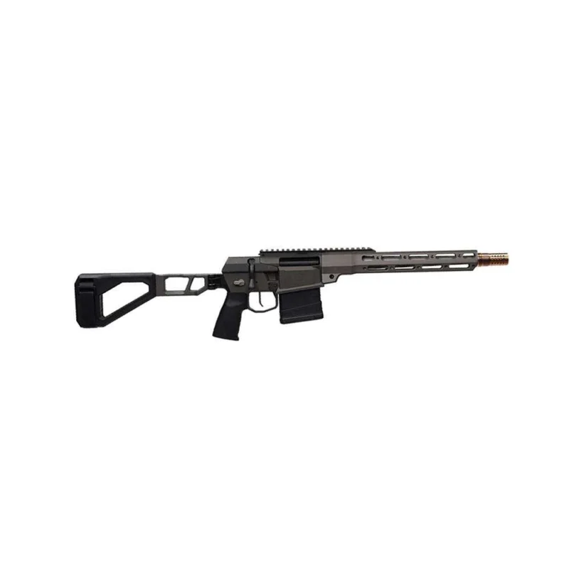 Q THE FIX 8.6BLK 12" T.B. BOLT PISTOL W/ BRACE GRAY 10RD