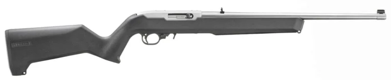 RUGER 10/22 MOE X22 STOCK 18.5"BBL NON THREADED BLACK/STS 1-10RD MAG