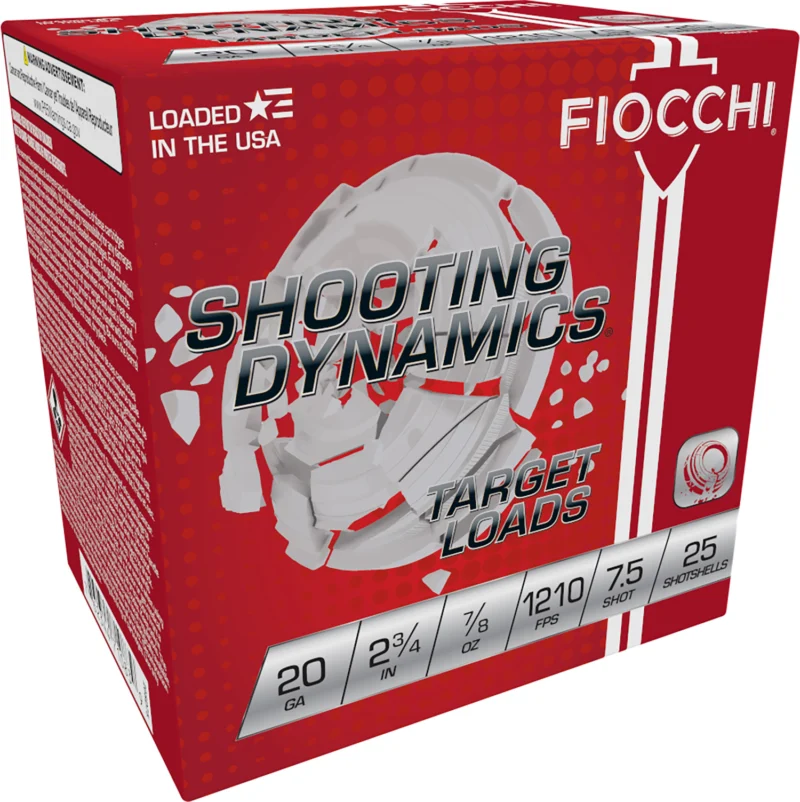Fiocchi 20 Gauge – 25rd