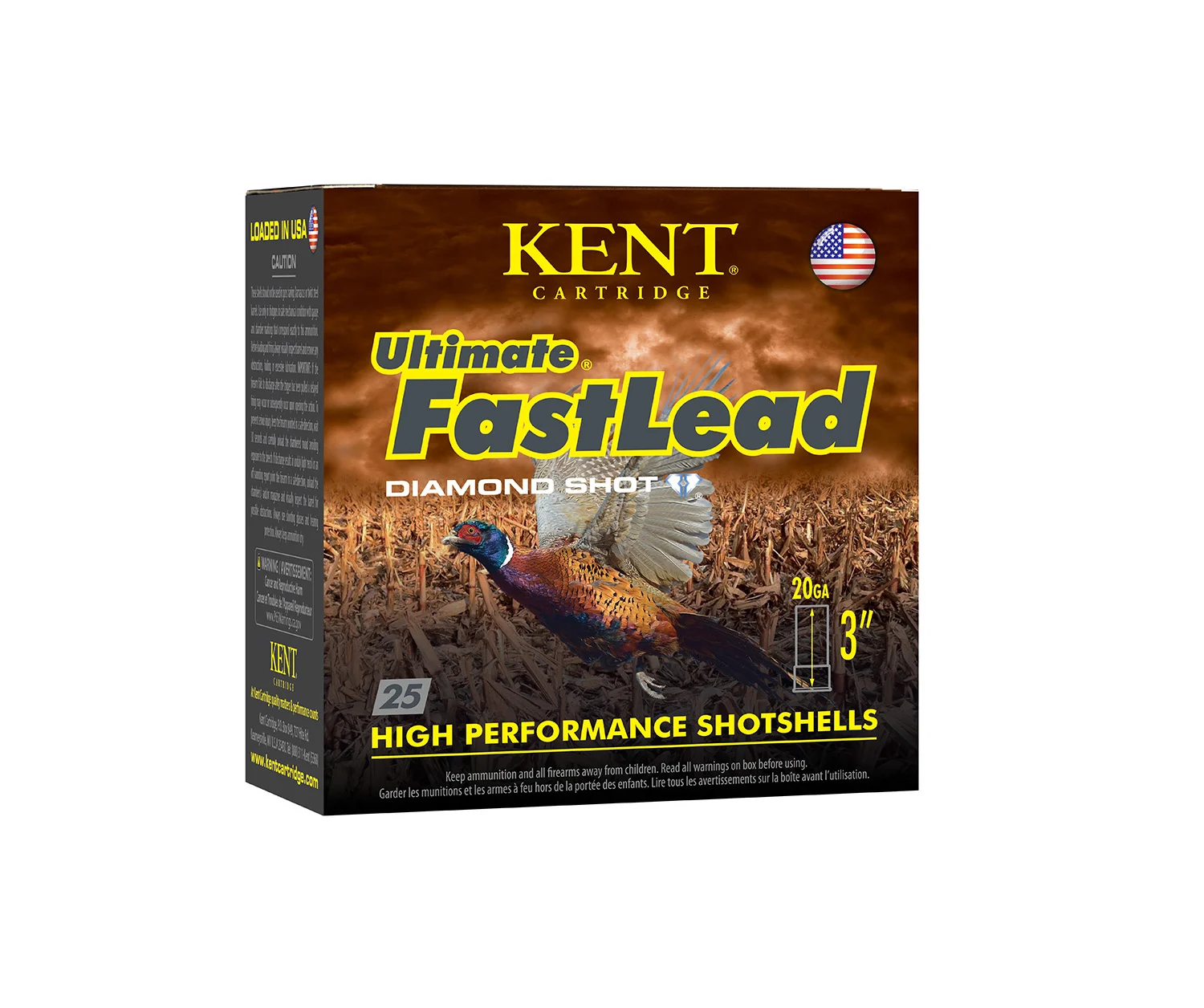 Kent Cartridge 20 Gauge – 25rd