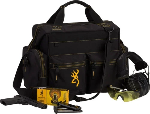 BROWNING RANGE BAG W/CARRY - STRAP 18"WX12.5"HX11"D BLACK - Image 3