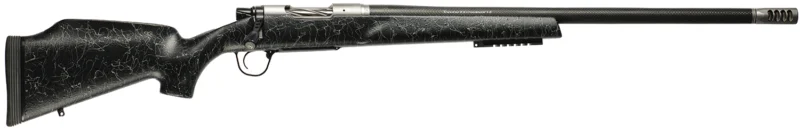 Christensen Arms 8011001301 Traverse 308 Win 4+1 20" Threaded Barrel, Natural Stainless, Black with Gray Webbing Stock