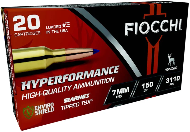 Fiocchi 7mm PRC 150gr TSX – 20rd
