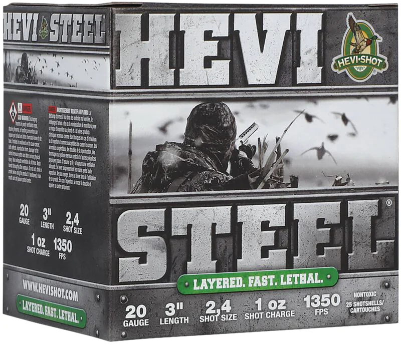 Hevishot 20 Gauge Steel – 25rd