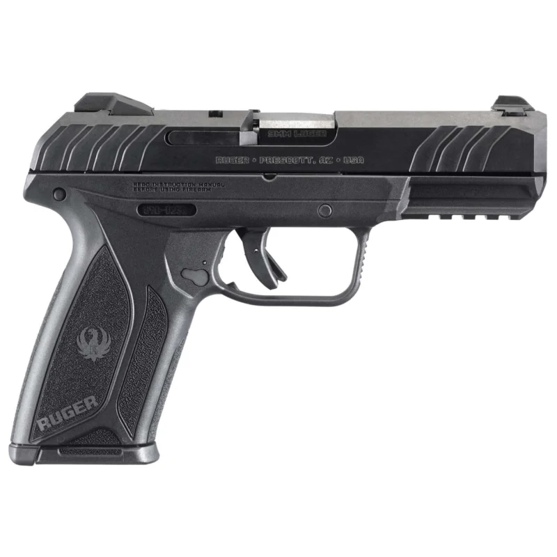 RUGER SECURITY-9MM 4" PISTOL BLK/BLK 10+1 MS