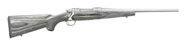 RUGER HAWKEYE LAMINATED COMP 7MM-08REM BOLT RFL, 16.5" STS, BLK LAM STOCK 4RD
