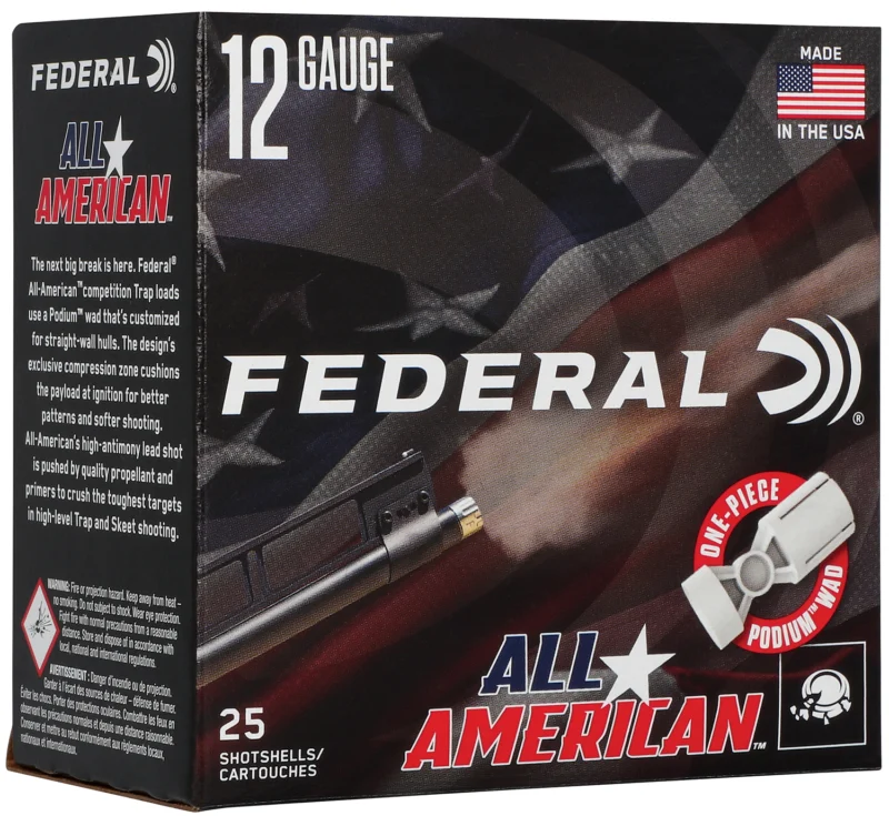 Federal 12 Gauge – 25rd