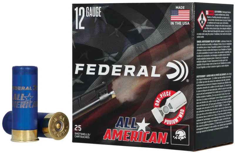 Federal 12 Gauge – 25rd