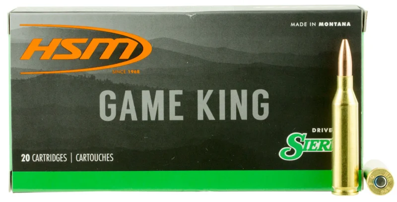 HSM .243 Winchester 85gr GAMEKING – 20rd