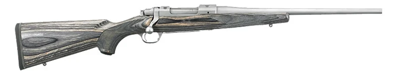 M77 Hawk-C 243Win 16.5" S B/Lam W/Rings