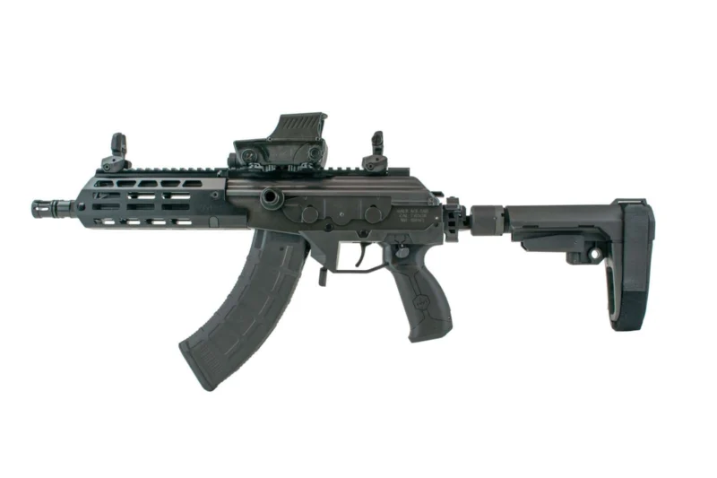 IWI GALIL ACE PISTOL GEN2 7.62X39 8.3" BBL BLACK 1-30RD MAG, SIDE FOLDING BRACE