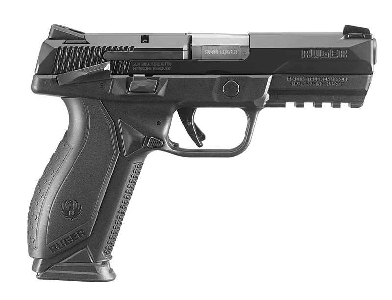 American Man/Safe 9mm 4.2" Blk-SS 10rd