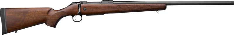 CZ 600 ST1 AMERICAN 223 REM - 24" BLUED WALNUT STOCK