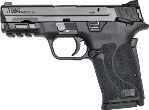 S&W SHIELD M2.0 M&P 9MM EZ - BLACKENED SS/BLK THUMB SAFETY