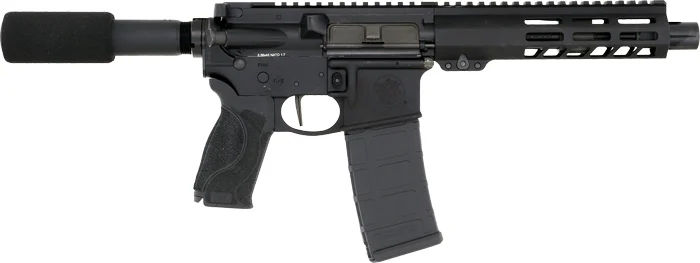 S&W M&P15 PISTOL 5.56 7.5" BBL - 30-SHOT PISTOL W/ BRACE