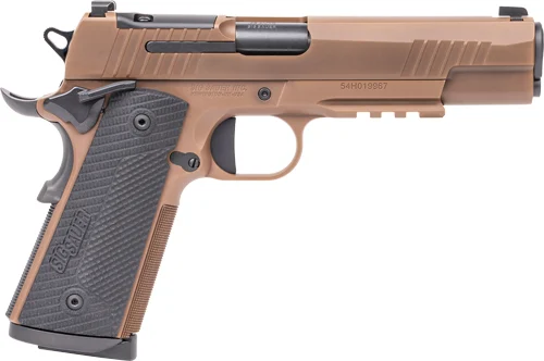 SIG 1911 X 45ACP 5" XRAY-3 - OR (2)8RD G10 STEEL COYOTE - Image 2