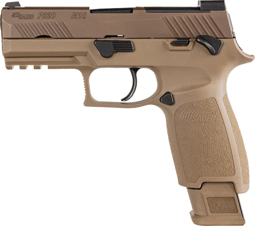 SIG P320 M18 9MM 3.9" NITE SGT - DP PRO PLATE 17RD/21RD COYOTE