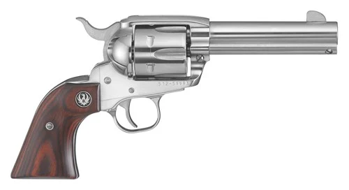 RUGER VAQUERO 357MAG 4-5/8" - FS S/S HARDWOOD