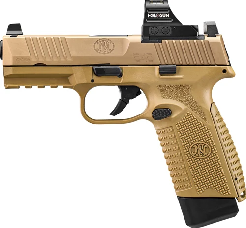FN 545 MRD 45 ACP W/ HOLOSUN - 407C 2-15 RD MAGS NMS FDE