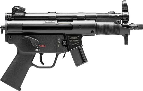 HK SP5K-PDW PISTOL 9MM - 5.83" BBL 2-10RD MAGS BLACK