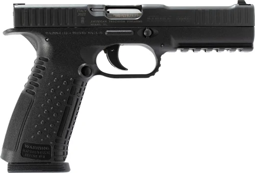 APF STRIKE ONE 9MM 5" BBL - 3-DOT SIGHT 2 17RD MAGS BLACK