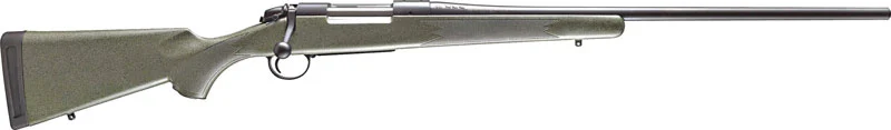 BERGARA B14 HUNTER 22-250 22" - #4 BLACK CERAKOTE/GREEN SYN