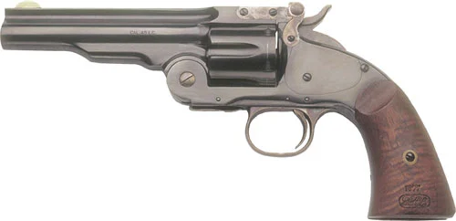 CIMARRON NO.3 SCHOFIELD 38SPC - 5" FS BLUED WALNUT