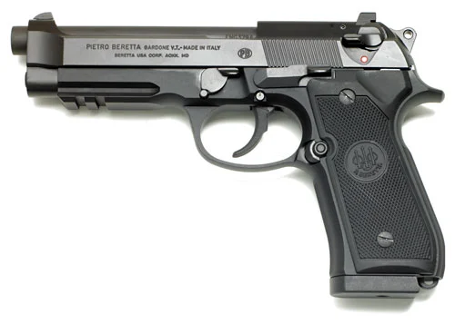 BERETTA 96A1 40SW 4.9" FS - 12-SHOT BLUED MATTE BLACK POLY