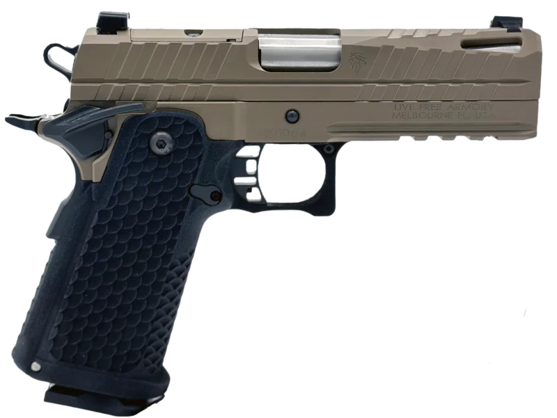 LFA Apollo 11 Compact Pistol - 9mm | FDE | 4.1" | 1x17rd Mag