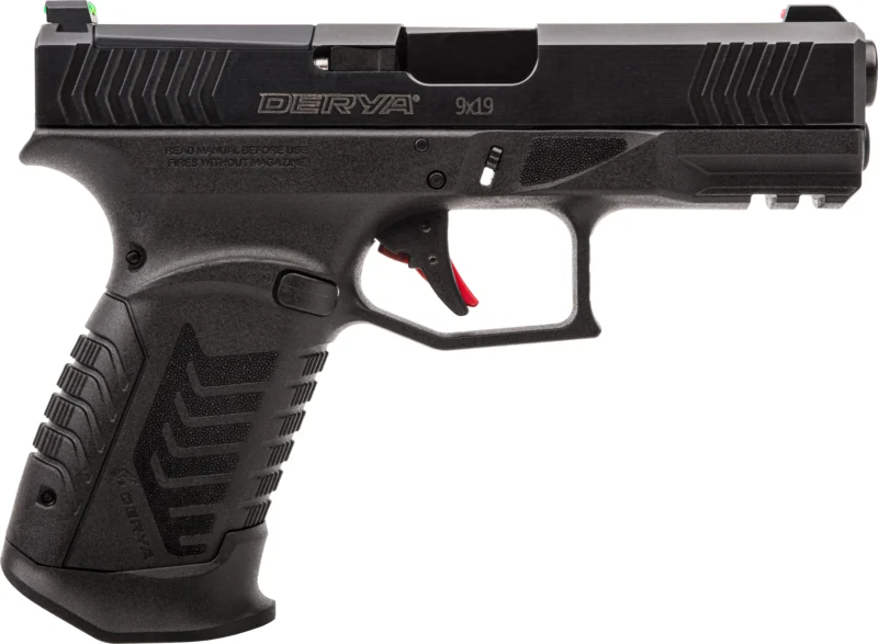 DERYA DY9 9MM BLK 15+1 3.8" OR TR