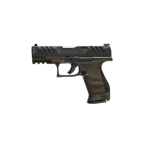 PDP COMPACT TWO-TONE OR - OD GREEN / BLACK, 9MM, 4" BBL, (2) 15/RD MAGS