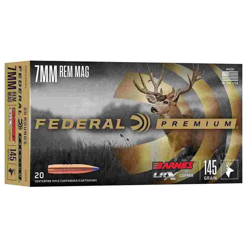 Federal 7mm Rem Mag 145gr – 20rd