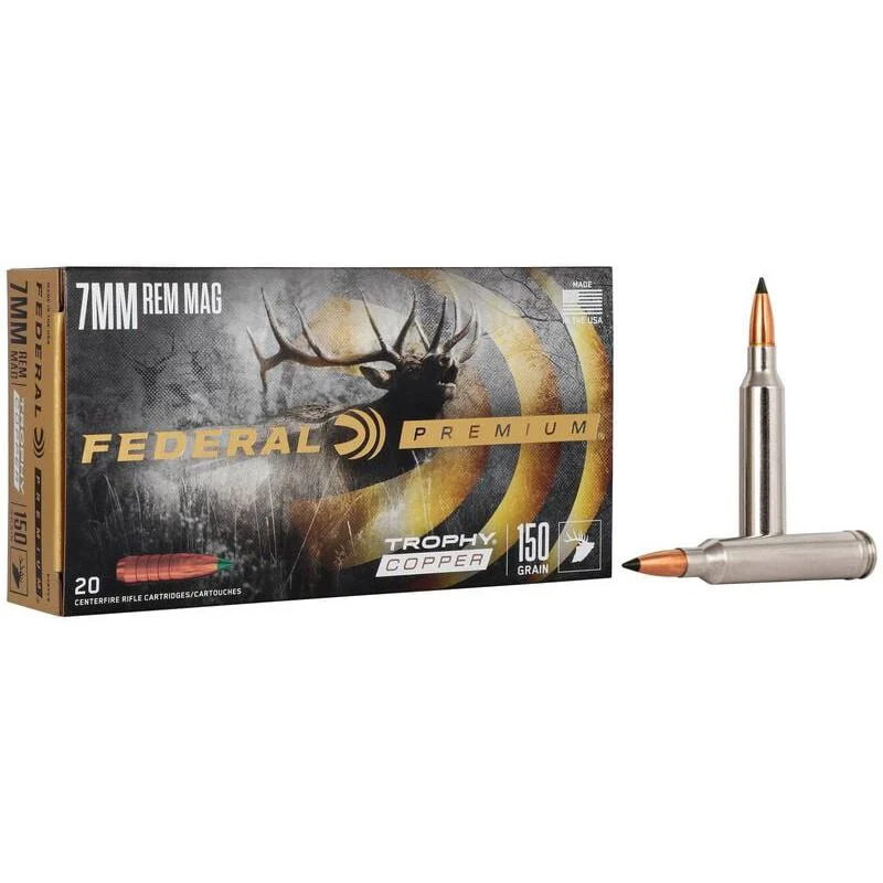 Federal 7mm Rem Mag 150gr HP – 20rd