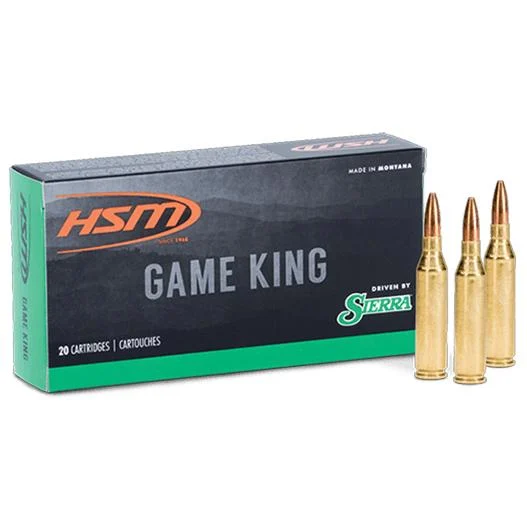Hunting Shack DBA HSM Munitions .300 WSM 150gr GAMEKING – 20rd
