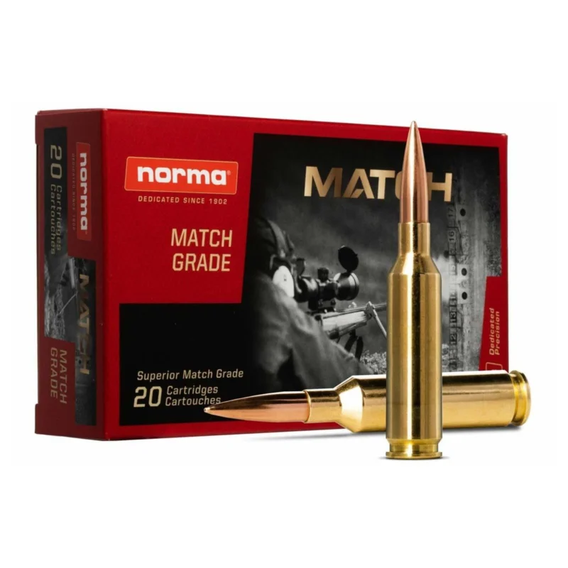 Norma .338 Lapua 250gr BTHP – 20rd