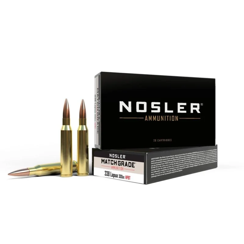 Nosler .338 Lapua 300gr OTM – 20rd