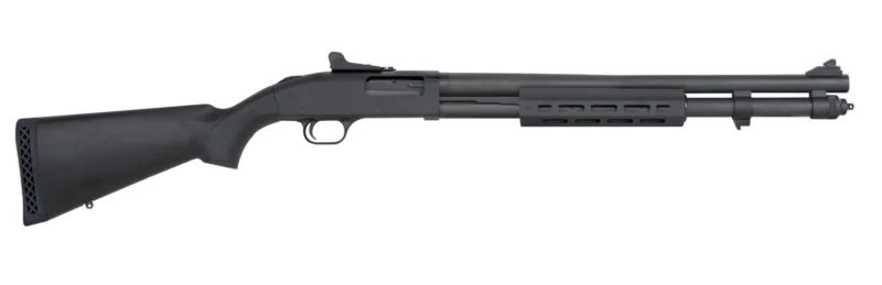 MOSSBERG 590 SECURITY TACTICAL 12G 20" MLOK BLK 8RD